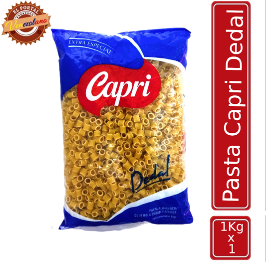 Pasta Corta Dedal Capri 1Kg Venezuela