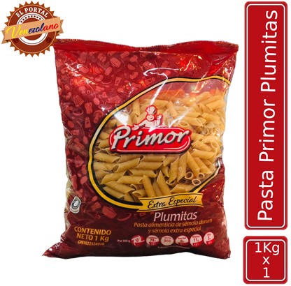 Pasta Corta Primor Plumitas 1Kg Venezuela