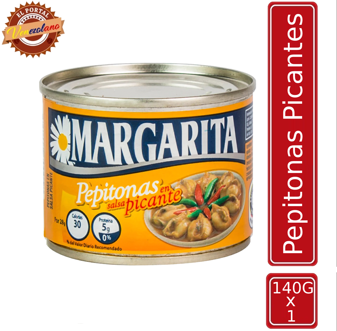 Pepitonas Picantes 140 Gr Venezuela