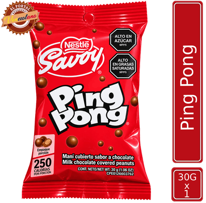 Chocolate Ping Pong | Chocolate Original Savoy Venezolano