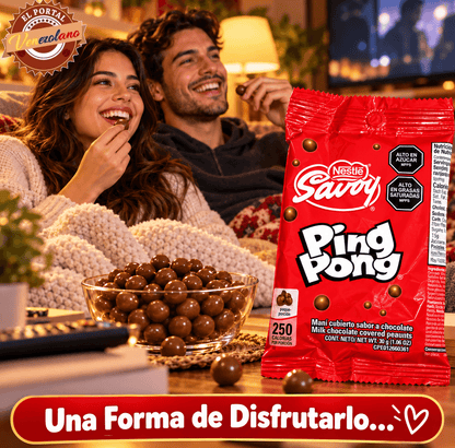 Chocolate Ping Pong | Chocolate Original Savoy Venezolano