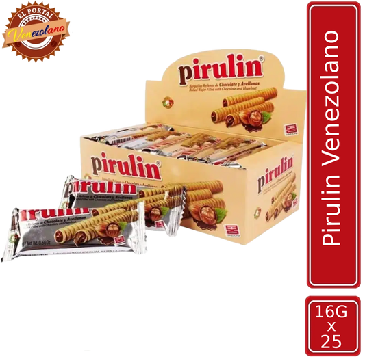 Pirulin Individual 16G Sindoni Venezuela x 25
