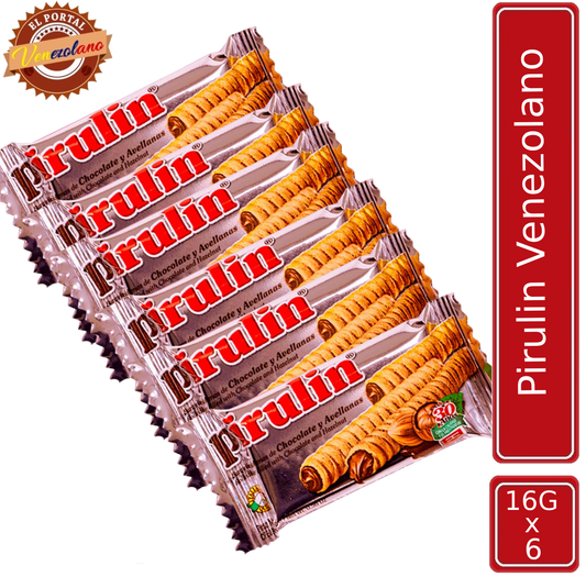 Pirulin Individual 16G Sindoni Venezuela x 6