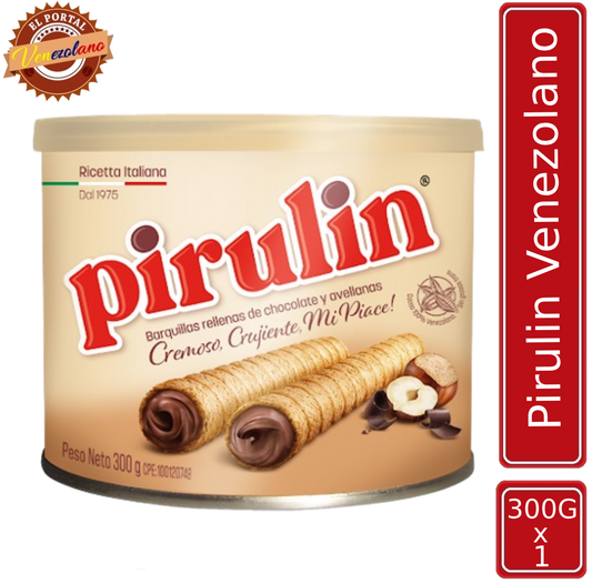 Pirulin Lata 300 Gr Venezuela