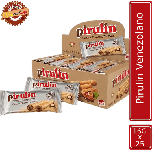 Pirulin Individual 16G Sindoni Venezuela x 25