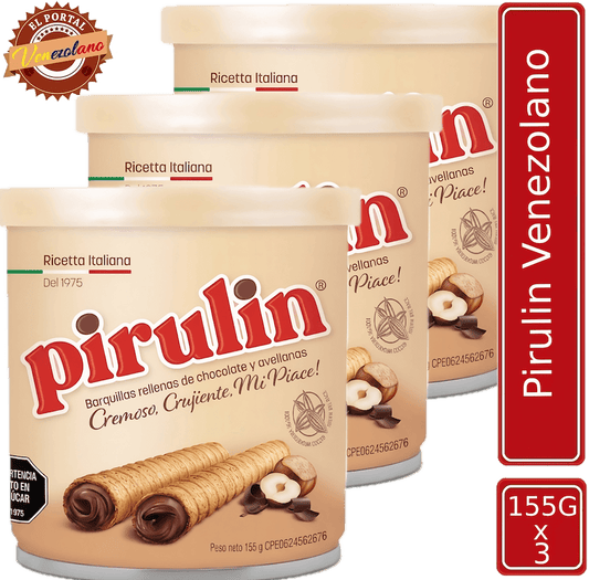 Pirulin Lata 155 G Venezuela  x 3 Unidades