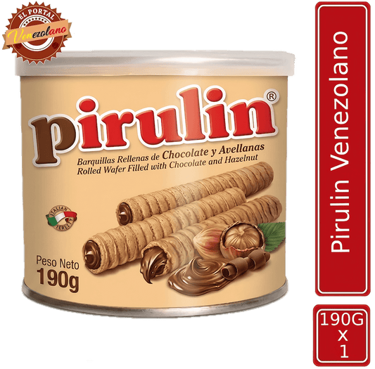 Pirulin  Lata 190G Sindoni Venezuela