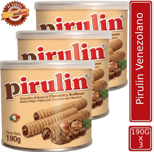 Pirulin  Lata 190G Sindoni Venezuela x 3