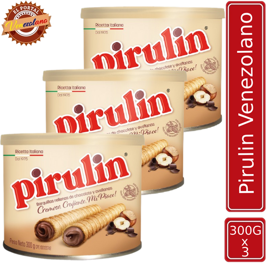 Pirulin Lata 300 Gr Venezuela x 3