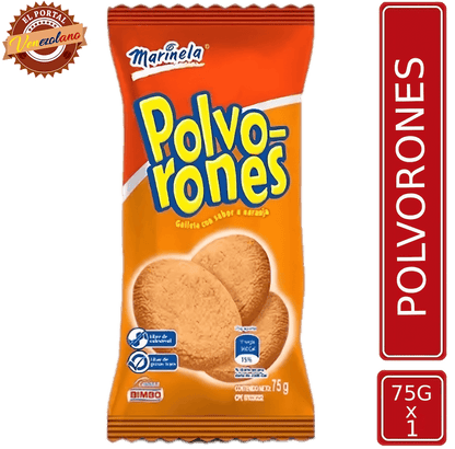 Polvorones Marinela polvorosas venezolanas, disponible en Colombia