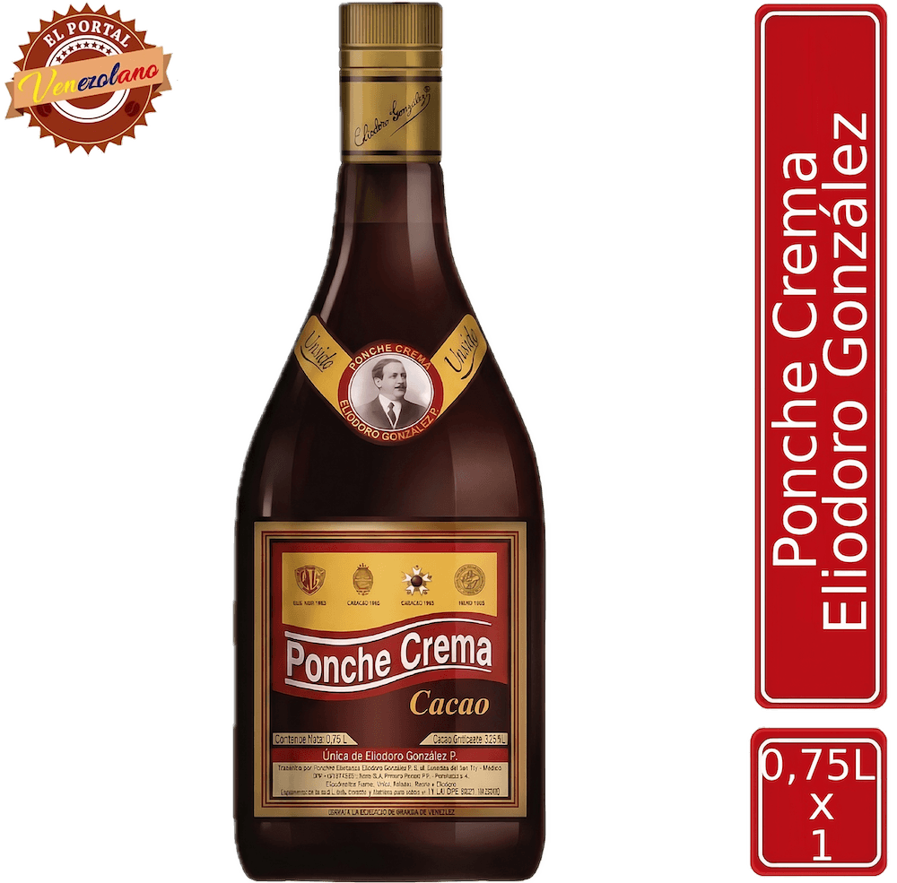 Ponche Crema Eliodoro González Cacao Venezuela