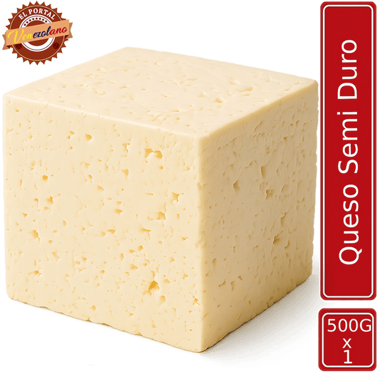 Queso Semi Duro 500 G (Despacho solo en Bogota)