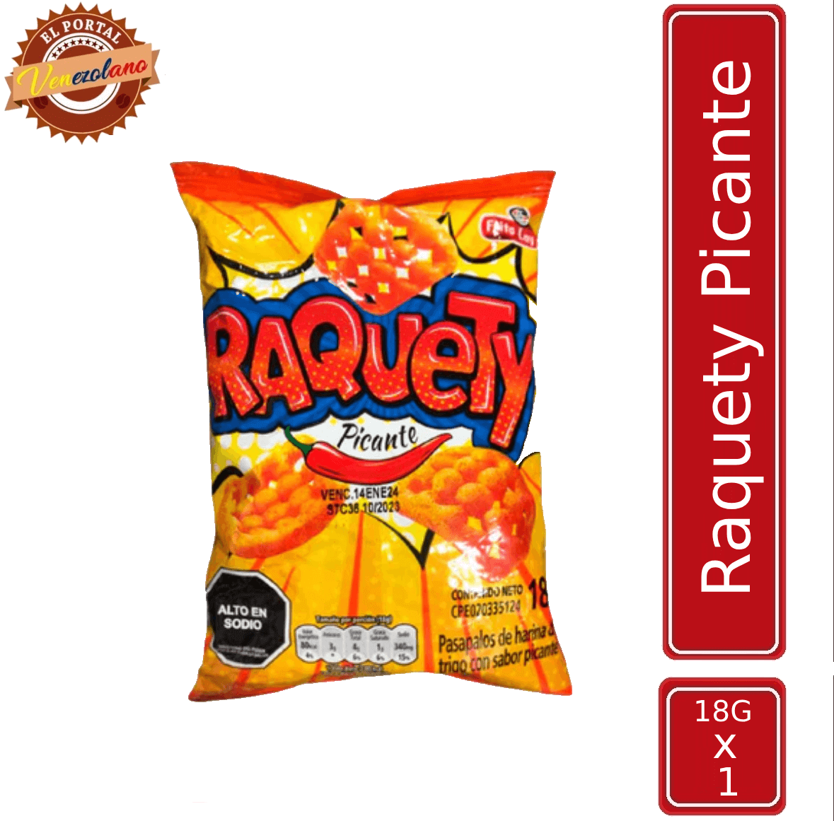 Raquety Picante Frito Lay Venezuela