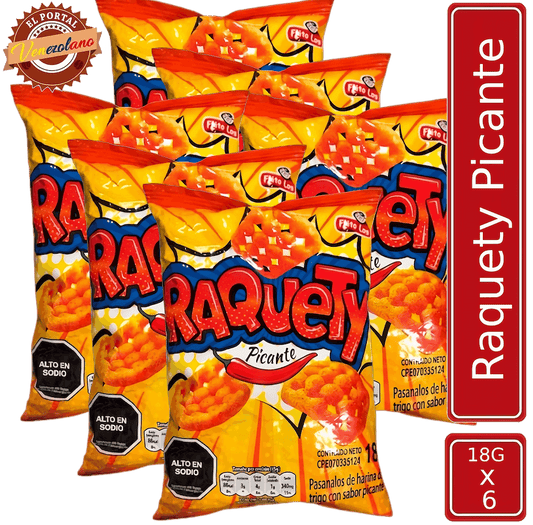 Raquety Picante Frito Lay Venezuela x 6 Unidades
