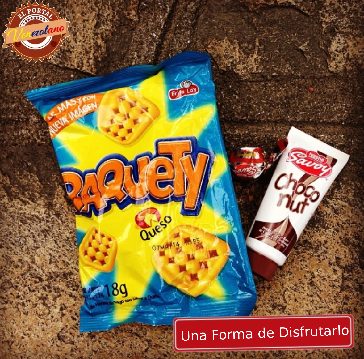 Raquety Queso Frito Lay Venezuela