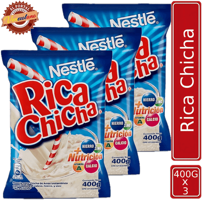 Rica Chicha Nestle 400Gr Venezuela x 3