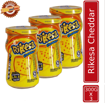 Rikesa Cheddar 300 Gr Venezuela x 3