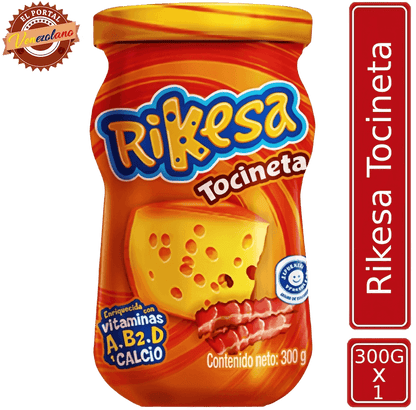Rikesa Tocineta Queso Fundido 300g Original Venezuela