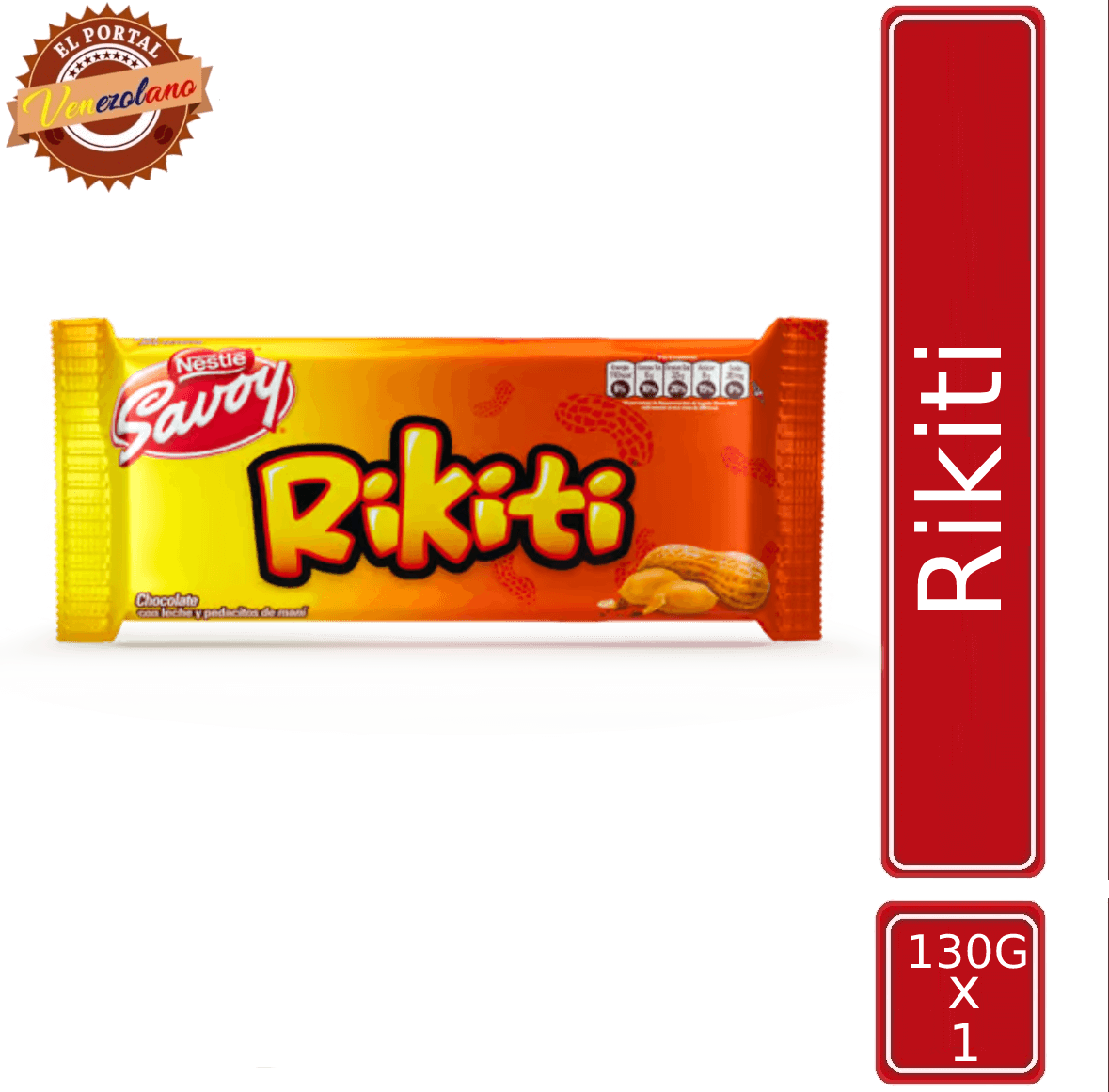 Chocolates Rikiti 130G Venezuela