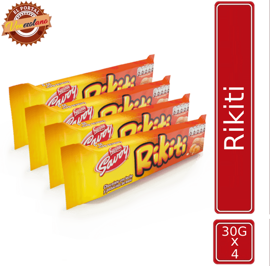 Chocolates Rikiti 27G  Venezuela X 4