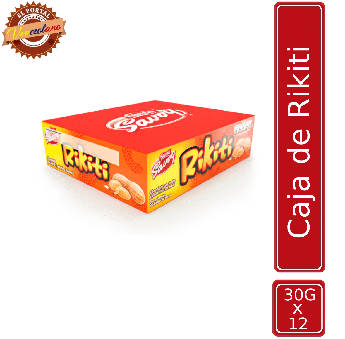 Chocolates Rikiti 27G  Venezuela x12