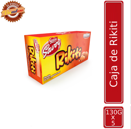 Chocolates Rikiti 130G Venezuela x 5