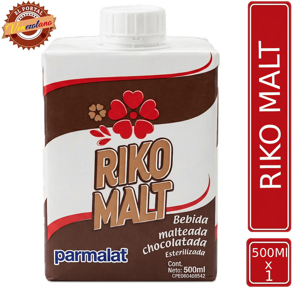 Riko Malt 500 ml venezolano, disponible en Colombia