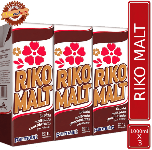 Riko Malt 1 L Venezuela x 3 Unidades