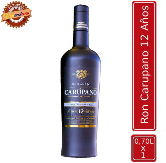 Ron Carúpano Reserva Exclusiva  12 Años  Venezuela