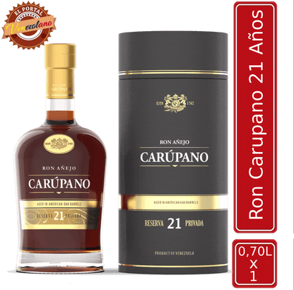 Ron Carúpano Reserva Privada  21 Años  Venezuela