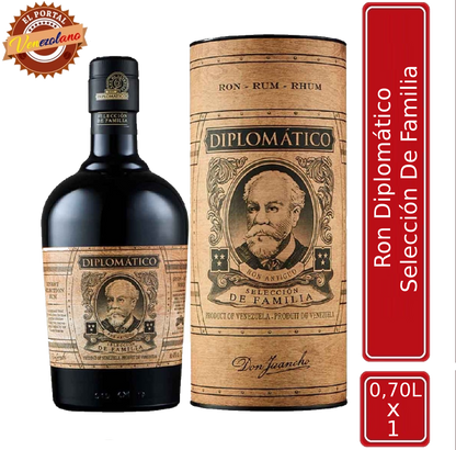 Ron Diplomático Selección de Familia venezolano, disponible en Colombia