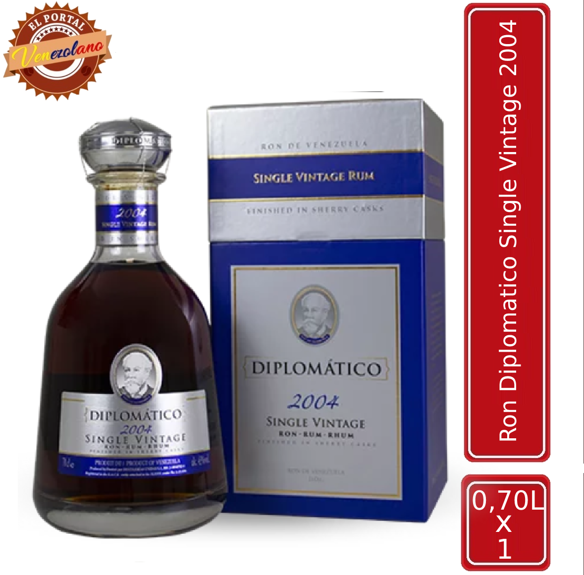Ron Diplomático 2004 Single Vintage