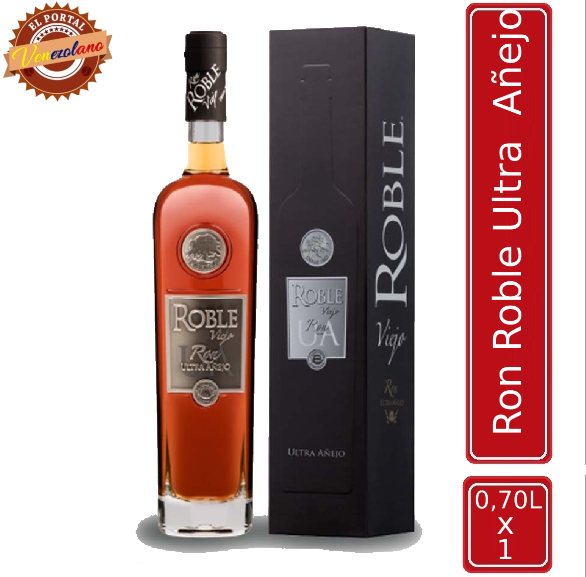 Ron Roble Ultra Añejo  Venezuela