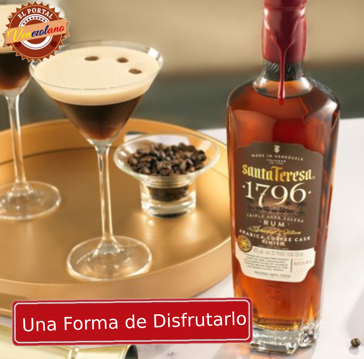 Ron Santa Teresa Café Arábica  1796 Venezuela