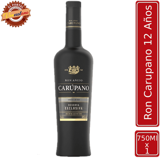 Ron Carúpano Reserva Exclusiva  12 Años  Venezuela