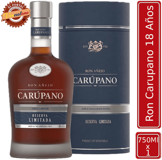 Ron Carúpano Reserva Limitada  18 Años Venezuela