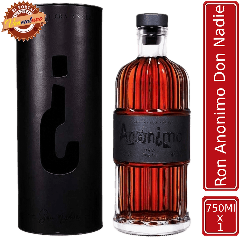 Ron Anónimo Don Nadie venezolano, disponible en Colombia