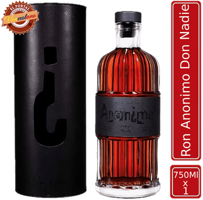 Ron Anónimo Don Nadie venezolano, disponible en Colombia