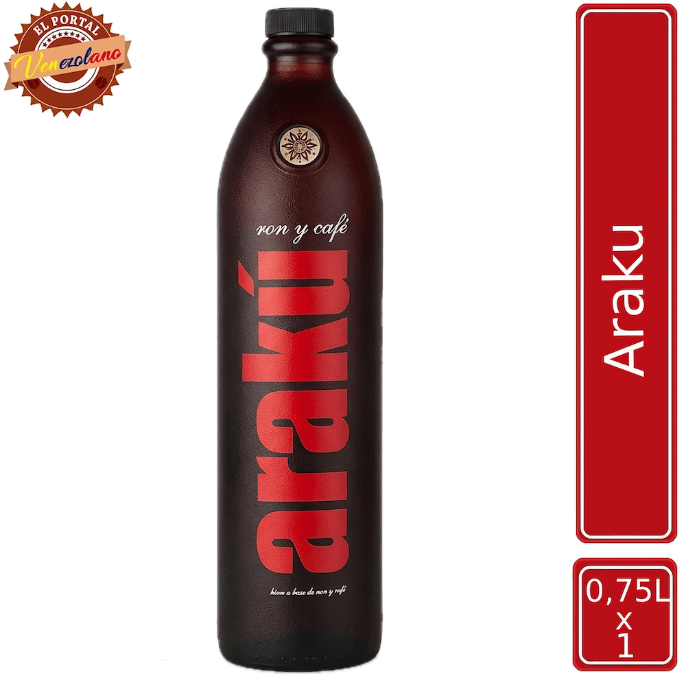 Ron y café Arakú de Santa Teresa venezolano, disponible en Colombia