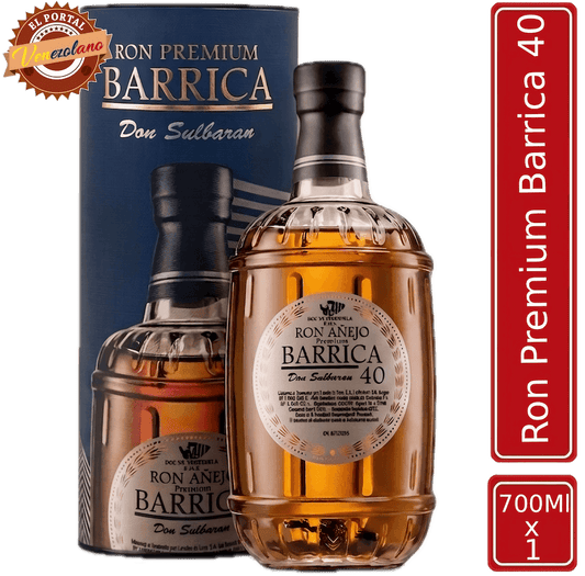 Ron Premium Barrinca 40 Original  Venezuela