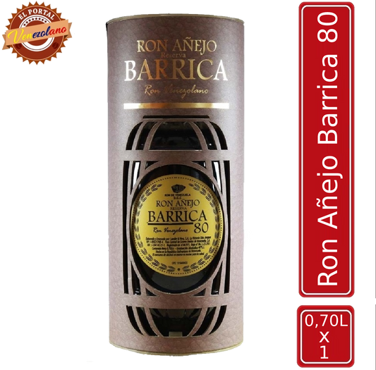 Ron Barrinca 80 Venezuela
