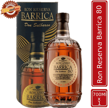 Ron Reserva Barrinca 80 venezolano, disponible en Colombia