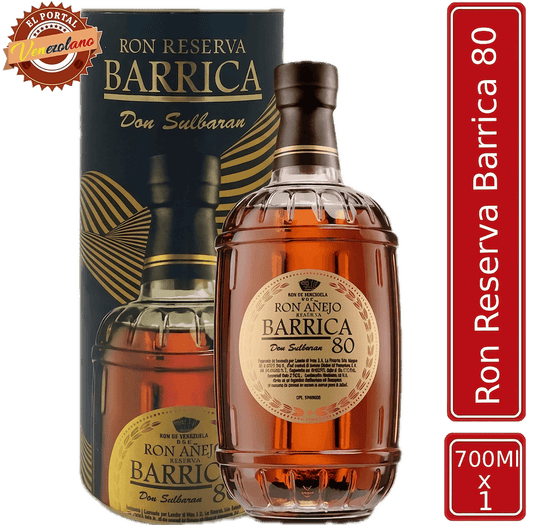 Ron Reserva Barrinca 80 Venezuela