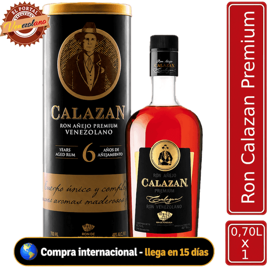Ron Calazán Premium venezolano, disponible en Colombia