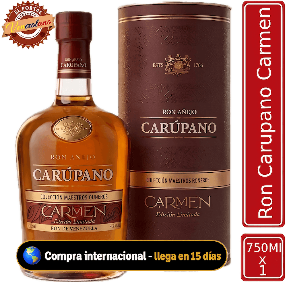 Ron Carúpano Carmen - Edición Limitada - Venezuela