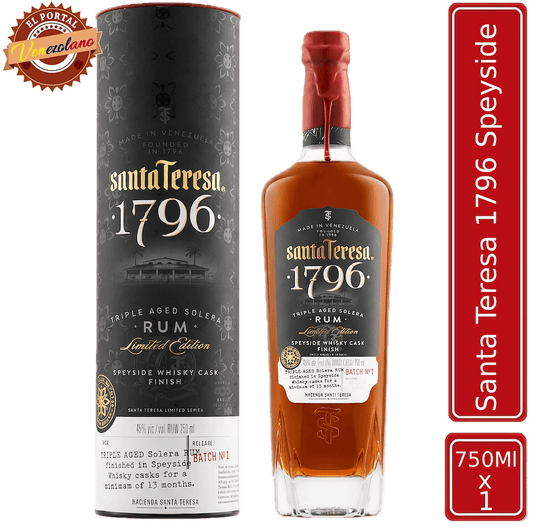 Ron Santa Teresa Speyside  1796 Venezuela