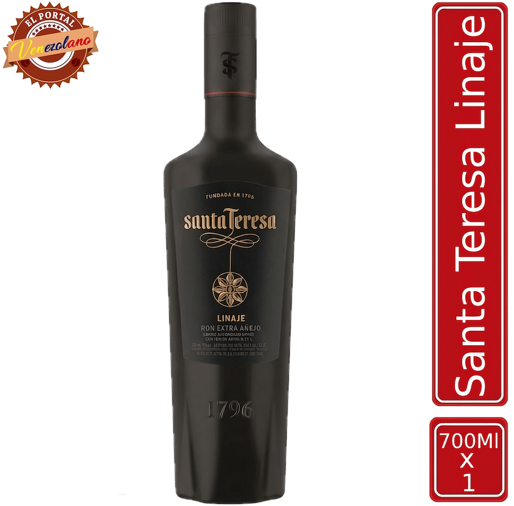 Ron Santa Teresa Linaje venezolano, disponible en Colombia