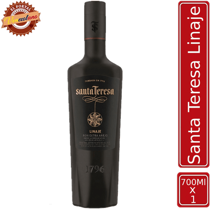 Ron Santa Teresa Linaje venezolano, disponible en Colombia