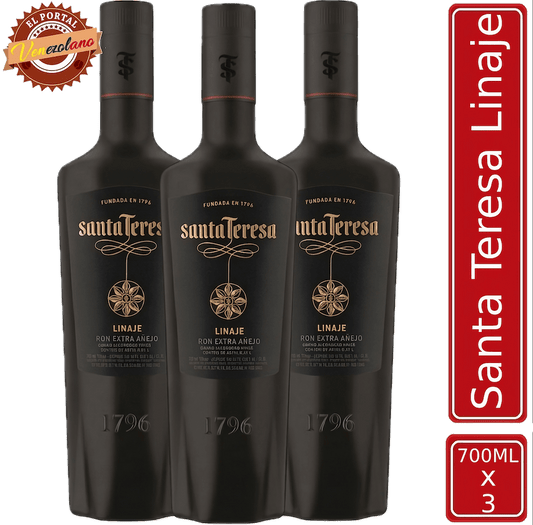 Ron Santa Teresa Linaje Venezuela x 3