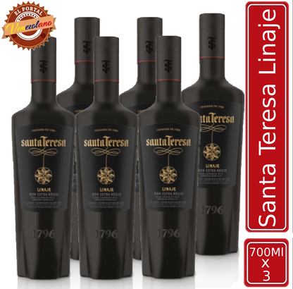 Ron Santa Teresa Linaje Venezuela x 6